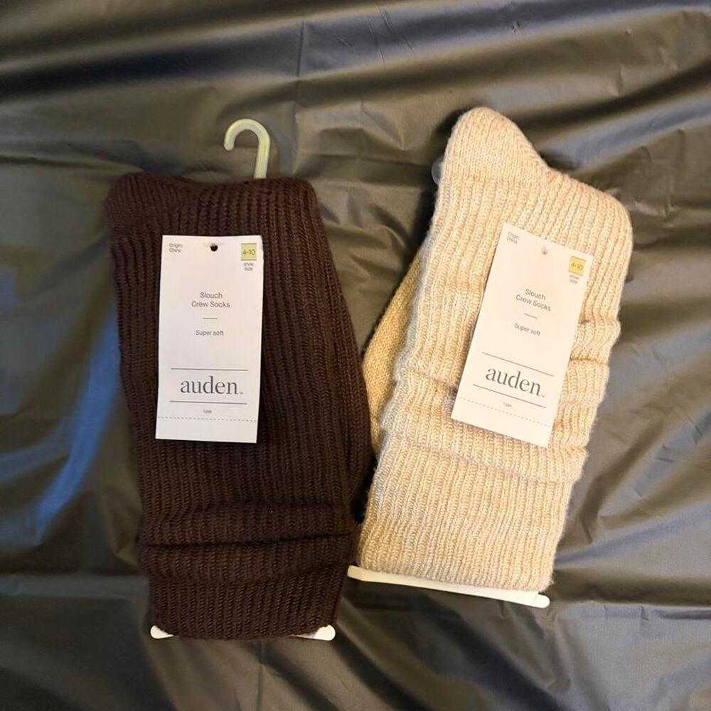 Auden brown and cream slouch